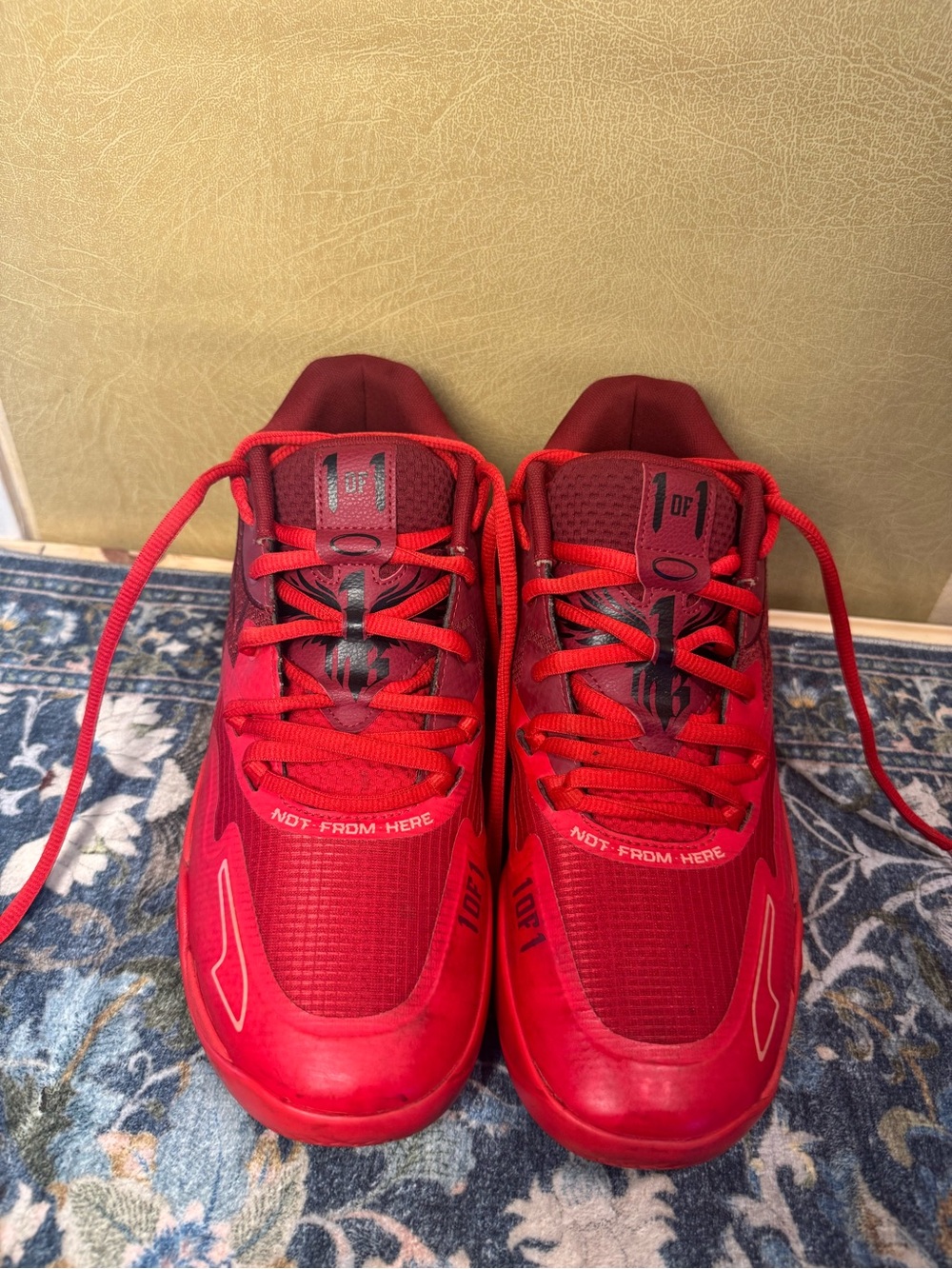Puma LaMelo MB.01 Red Men's basketball shoes 309770-02